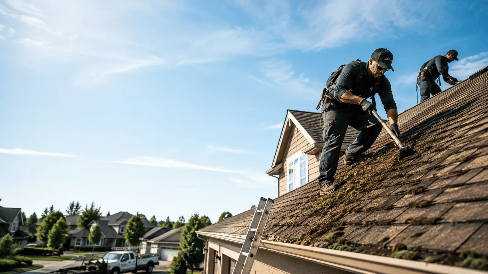 Roof Moss Removal in North Windham, CT near me